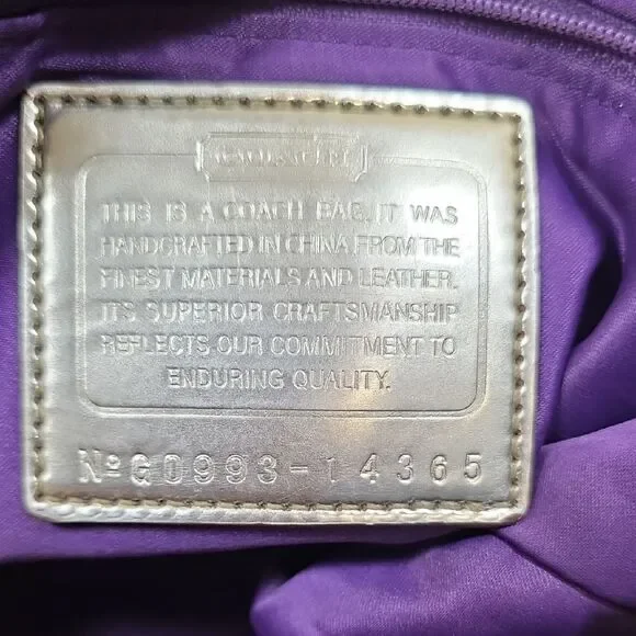 Coach Poppy Glam Bag - Picture 16 of 16